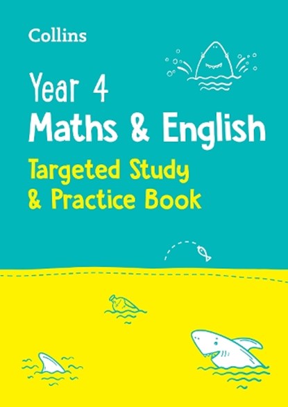 Year 4 Maths and English KS2 Targeted Study & Practice Book, Collins KS2 - Paperback - 9780008398804