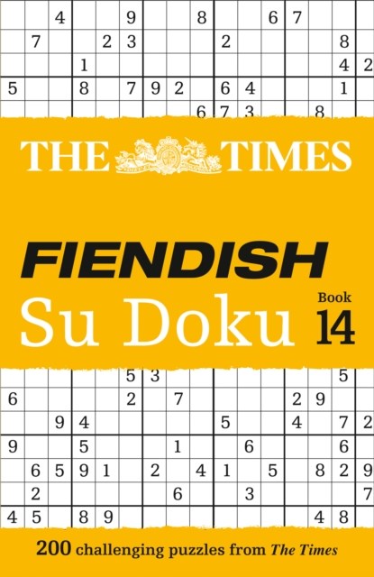 The Times Fiendish Su Doku Book 14, The Times Mind Games - Paperback - 9780008404246