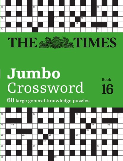 The Times 2 Jumbo Crossword Book 16, The Times Mind Games ; John Grimshaw - Paperback - 9780008404307