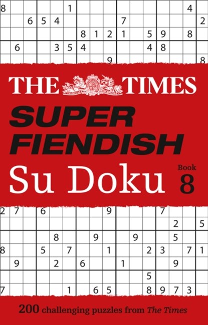 The Times Super Fiendish Su Doku Book 8, The Times Mind Games - Paperback - 9780008404345