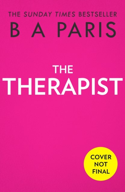 The Therapist, B A Paris - Paperback - 9780008412012