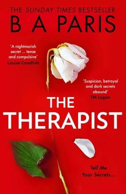The Therapist, B A Paris - Ebook - 9780008412029