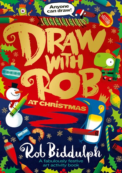 Draw with Rob at Christmas, Rob Biddulph - Paperback - 9780008419127