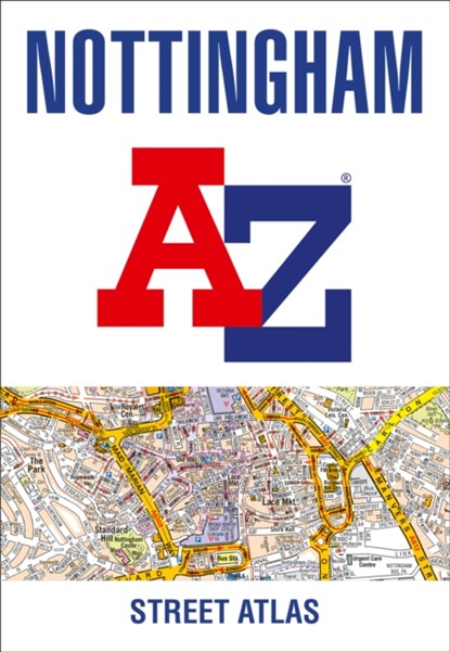 Nottingham A-Z Street Atlas, A-Z Maps - Paperback - 9780008445188