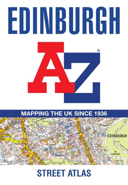 Edinburgh A-Z Street Atlas, A-Z Maps - Paperback - 9780008445218