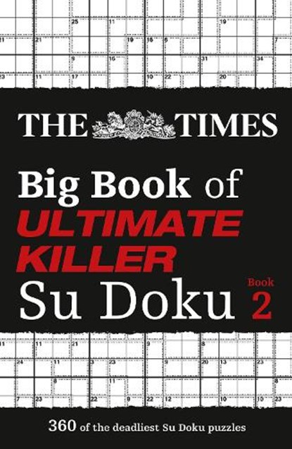 The Times Big Book of Ultimate Killer Su Doku book 2, The Times Mind Games - Paperback - 9780008472702