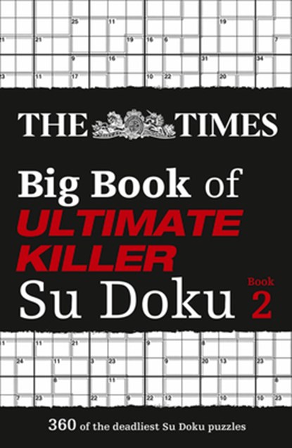 The Times Big Book of Ultimate Killer Su Doku book 2, The Times Mind Games - Paperback - 9780008472702