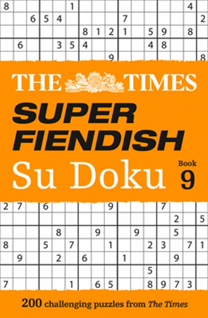 The Times Super Fiendish Su Doku Book 9, The Times Mind Games - Paperback - 9780008472771