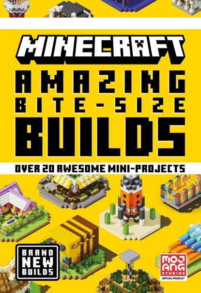 Minecraft Amazing Bite Size Builds, Mojang AB - Gebonden - 9780008495954