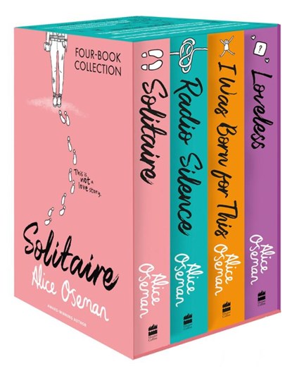 Alice Oseman Four-Book Collection Box Set (Solitaire, Radio Silence, I Was Born For This, Loveless), Alice Oseman - Paperback Boxset - 9780008507992