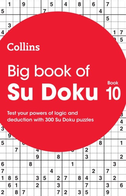Big Book of Su Doku 10, Collins Puzzles - Paperback - 9780008509743