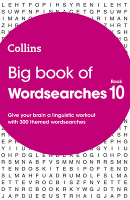 Big Book of Wordsearches 10, Collins Puzzles - Paperback - 9780008509750