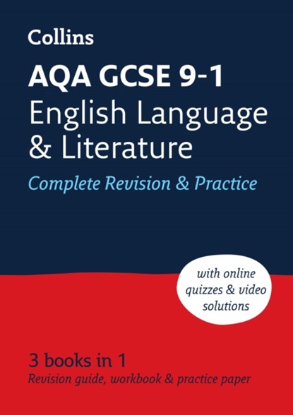 AQA GCSE 9-1 English Language and Literature Complete Revision & Practice, Collins GCSE - Paperback - 9780008534998
