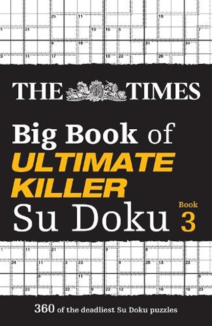 The Times Big Book of Ultimate Killer Su Doku book 3, The Times Mind Games - Paperback - 9780008538002