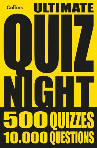 Collins Ultimate Quiz Night, Collins Puzzles - Paperback - 9780008541606