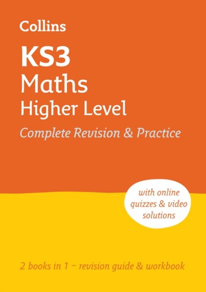 KS3 Maths Higher Level All-in-One Complete Revision and Practice, Collins KS3 - Paperback - 9780008551452