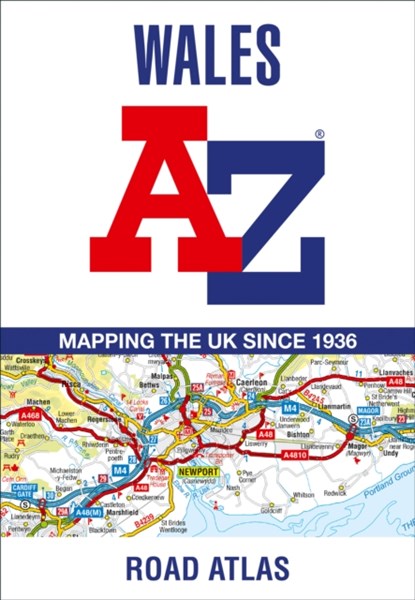 Wales A-Z Road Atlas, A-Z Maps - Paperback - 9780008560553