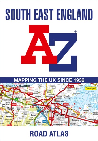 South East England A-Z Road Atlas, A-Z Maps - Paperback - 9780008560584