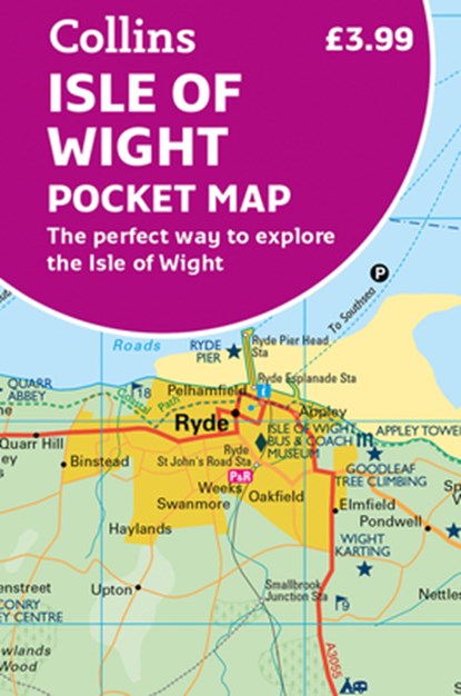 Isle of Wight Pocket Map, Collins Maps - Gebonden - 9780008579999