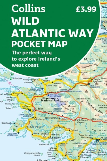 Wild Atlantic Way Pocket Map, Collins Maps - Gebonden - 9780008580001
