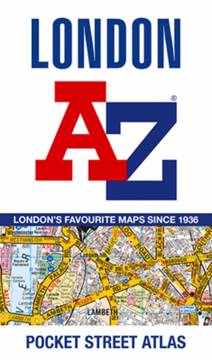 London A-Z Pocket Atlas, A-Z Maps - Paperback - 9780008581770