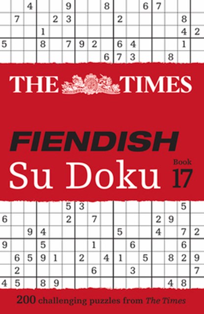 The Times Fiendish Su Doku Book 17, The Times Mind Games - Paperback - 9780008618049