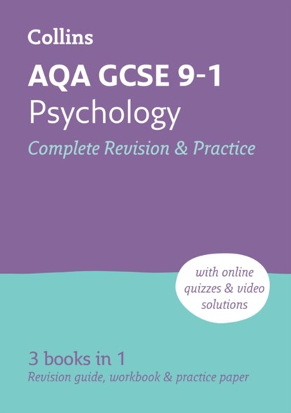 AQA GCSE 9-1 Psychology Complete Revision and Practice, Collins GCSE - Paperback - 9780008646431