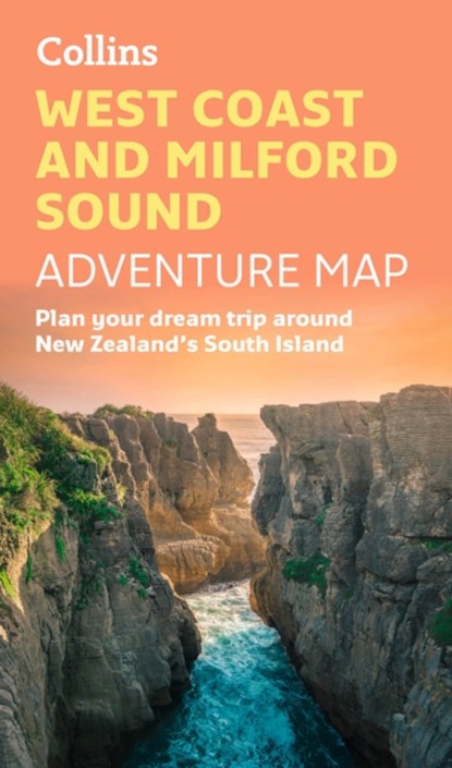 West Coast and Milford Sound Adventure Map, Collins Maps - Gebonden - 9780008652975