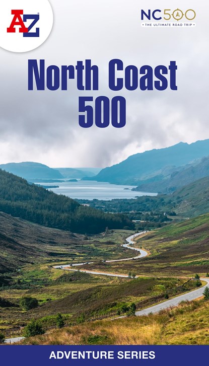North Coast 500, A-Z Maps - Paperback - 9780008660635
