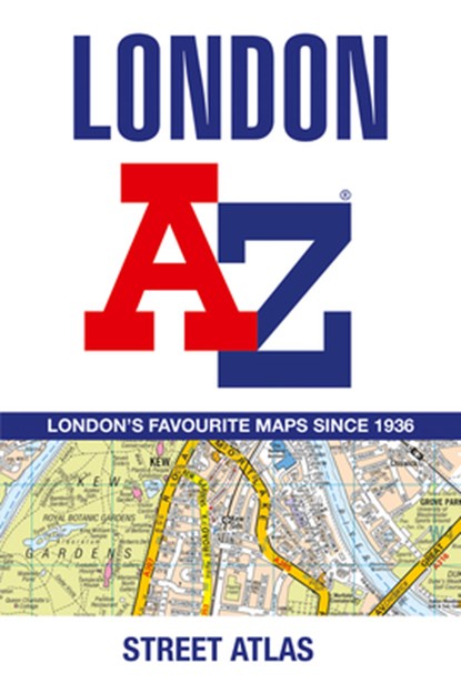 London A-Z Street Atlas, A-Z Maps - Paperback - 9780008663490
