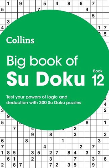 Big Book of Su Doku 12, Collins Puzzles - Paperback - 9780008671167
