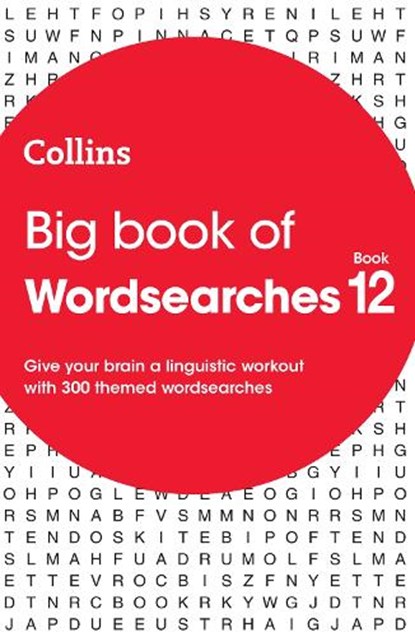 Big Book of Wordsearches 12, Collins Puzzles - Paperback - 9780008671174