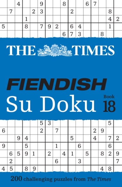 The Times Fiendish Su Doku Book 18, The Times Mind Games - Paperback - 9780008673147