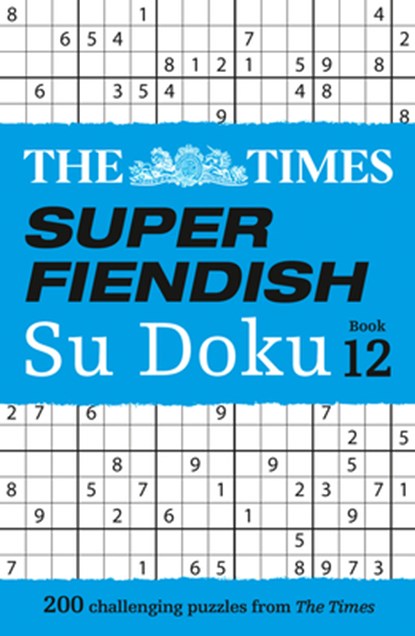 The Times Super Fiendish Su Doku Book 12, The Times Mind Games - Paperback - 9780008673246