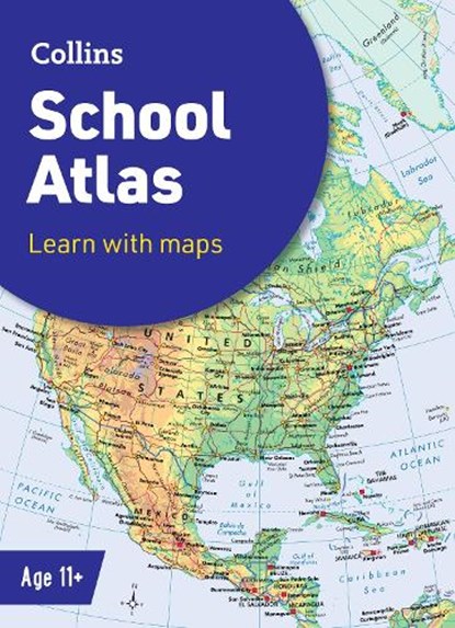 Collins School Atlas, Collins Maps - Paperback - 9780008716509