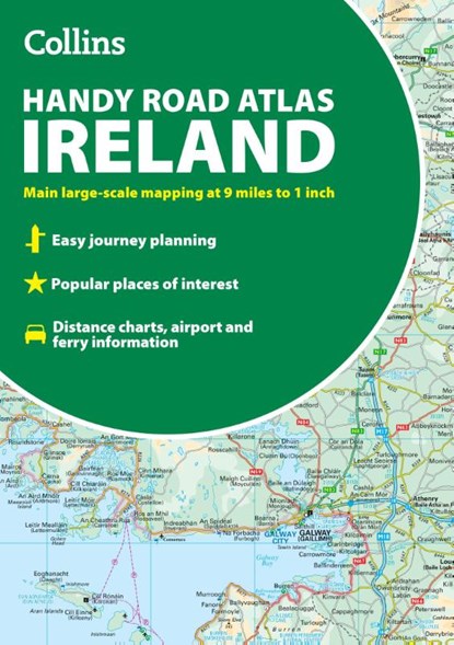 Collins Handy Road Atlas Ireland, Collins Maps - Paperback - 9780008716523