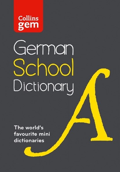 German School Gem Dictionary, Collins Dictionaries - Paperback - 9780008718329