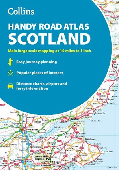 Collins Handy Road Atlas Scotland, Collins Maps - Paperback - 9780008725518