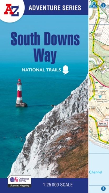 South Downs Way, A-Z Maps - Paperback - 9780008727727