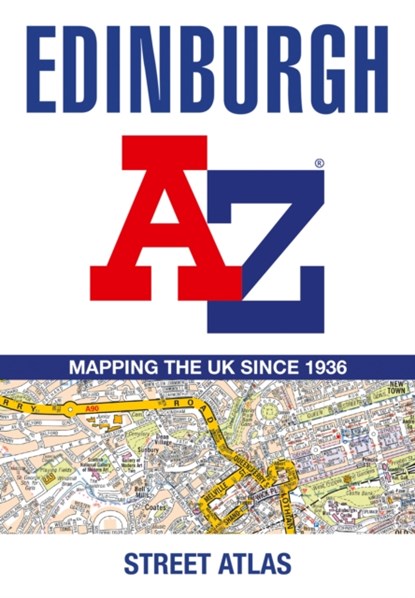 Edinburgh A-Z Street Atlas, A-Z Maps - Paperback - 9780008730857