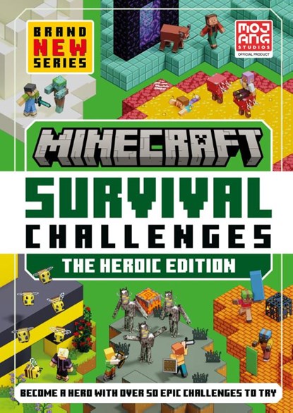 Minecraft Survival Challenges: The Heroic Edition, Mojang AB - Gebonden - 9780008733209