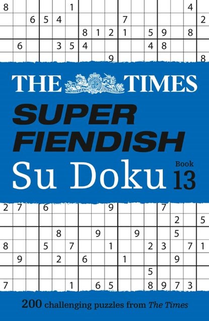 The Times Super Fiendish Su Doku Book 13, The Times Mind Games - Paperback - 9780008748951