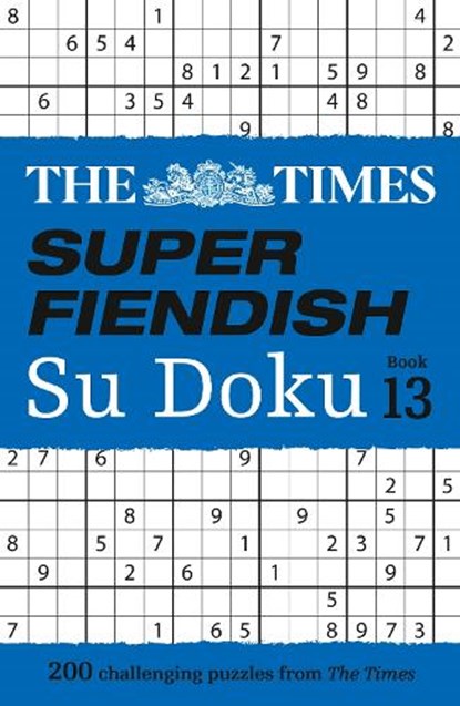 The Times Super Fiendish Su Doku Book 13, The Times Mind Games - Paperback - 9780008748951