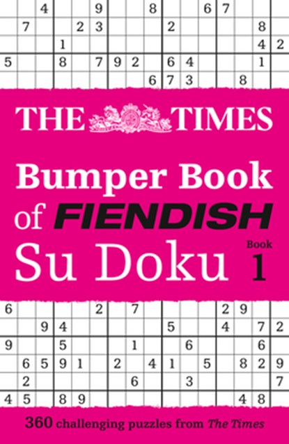 The Times Bumper Book of Fiendish Su Doku book 1, The Times Mind Games - Paperback - 9780008749132