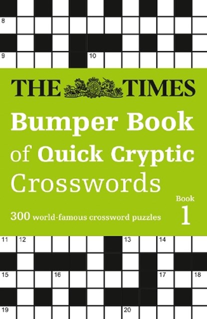 The Times Bumper Book of Quick Cryptic Crosswords book 1, The Times Mind Games - Paperback - 9780008749187