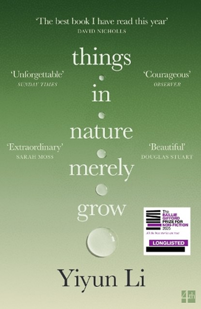 Things in Nature Merely Grow, Yiyun Li - Paperback - 9780008753849