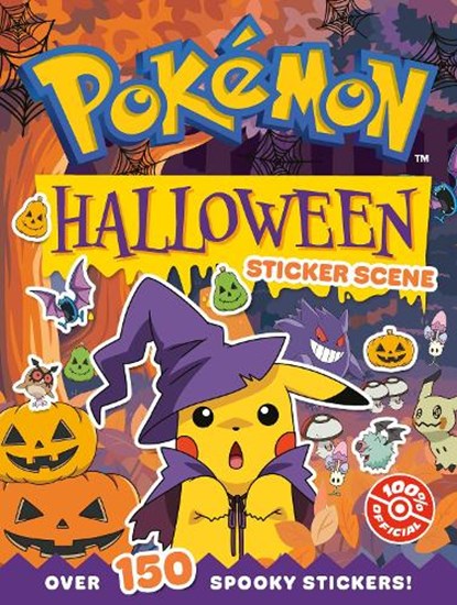 Pokemon Halloween Sticker Scene, Pokemon - Paperback - 9780008755676