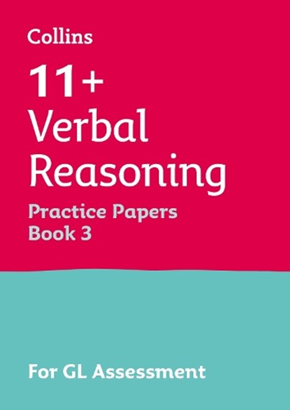 11+ Verbal Reasoning Practice Papers Book 3, Collins 11+ - Paperback - 9780008761141