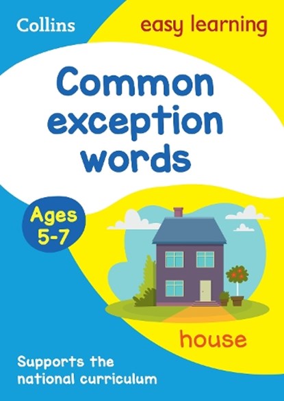 Common exception words Activity book Ages 5-7, Collins Easy Learning - Paperback - 9780008775285