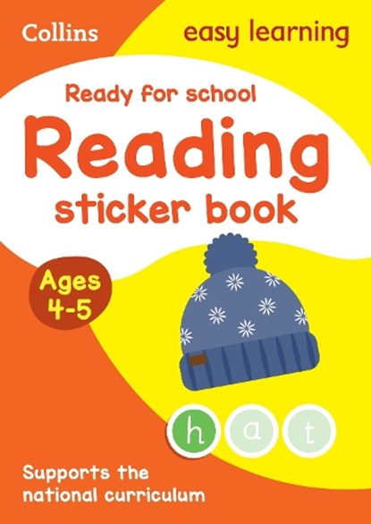 Ready for school: reading Sticker Book Ages 4-5, Collins Easy Learning - Paperback - 9780008775322